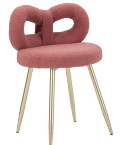 SEDIA MINI ILARY ROSA CM  40X67
 (ALTEZZA SEDUTA CM 46)