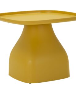 TAVOLINETTO GEA GIALLO CM 48X48X38