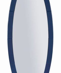 SPECCHIO DA MURO OSLO BLU CM 55X2X150 (MISURA SPECCHIO CM 42,5X137,5)