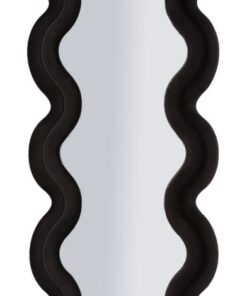 SPECCHIO DA MURO MONICA NERO CM 58X4X160  (MISURA SPECCHIO CM 39X124)