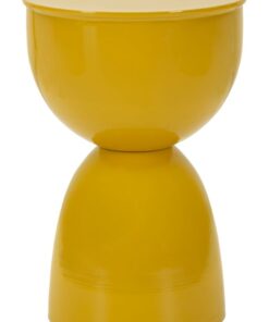 TAVOLINETTO IN METALLO YAO SENAPE CM  31X46