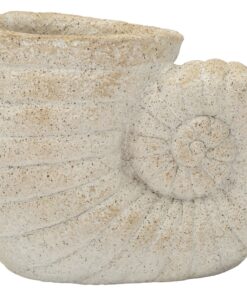 VASO SHELL SAND -A- CM 33X19X23 (APERTURA CM  13)