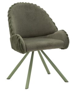 SEDIA STOCCOLMA -A- VERDE SET 2 PZ CM 58X53X85