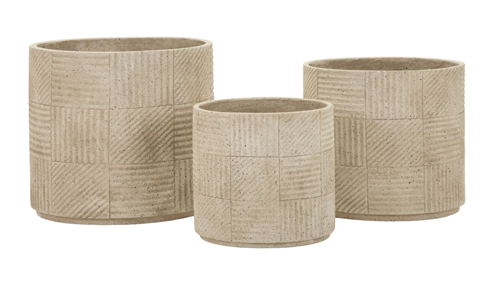 CACHEPOT DA ESTERNO VENEZUELA TRIS CM 43X39-36,5X34-29,5X28 (APER.CM27-34-39)