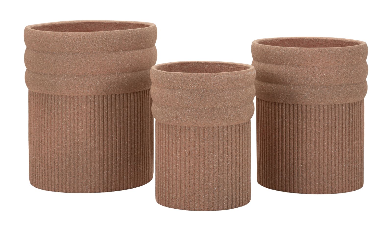 CACHEPOT DA ESTERNO COLOMBIA TRIS CM 41,5X50-36X45-30,5X39,5(APER.CM27-32-37)