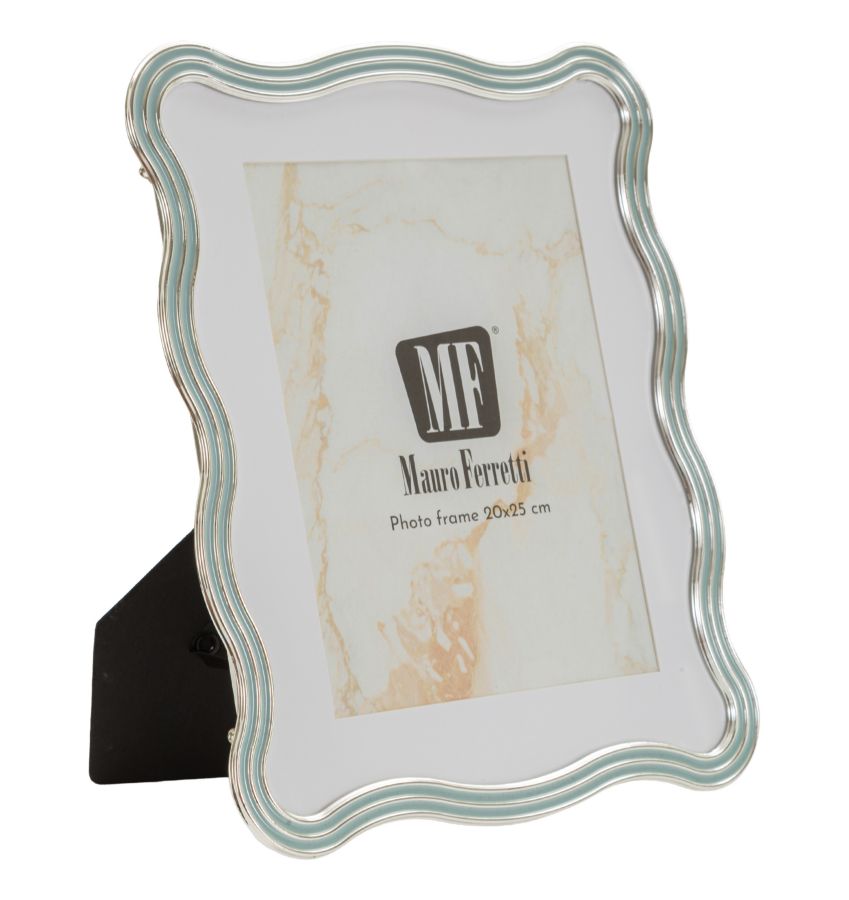 CORNICE ELIZABETH CELESTE CM 22,7X1,3X27,6 (MISURA INTERNA CM 20X25)