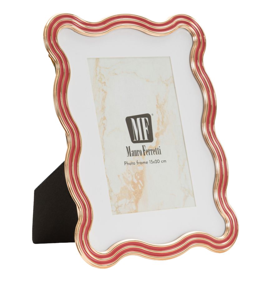 CORNICE ELIZABETH ROSSA CM 17,5X1,3X22,5 (MISURA INTERNA CM 15X20)