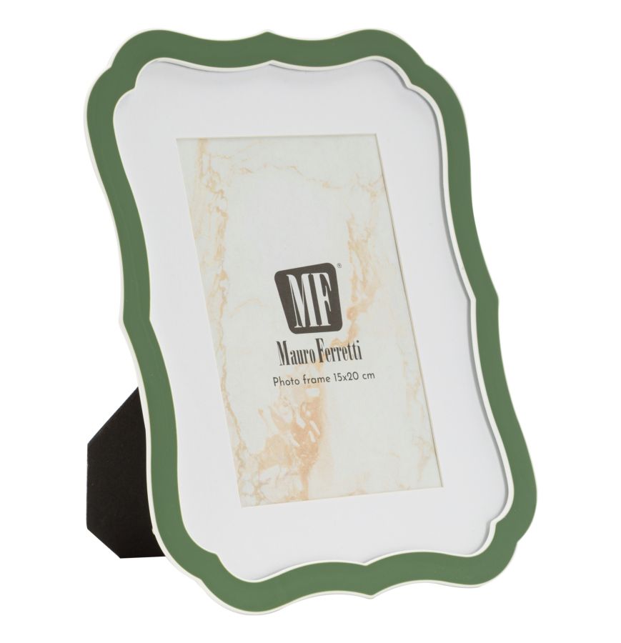 CORNICE MARGOT VERDE CM 17X1,4X21,9 (MISURA INTERNA CM 15X20)