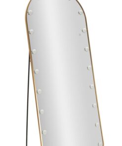 SPECCHIO DA TERRA LED HOLLYWOOD ARCO CM 70X6-45X170 (LUCE CON 3 TEMPERATURE DI COLORE)