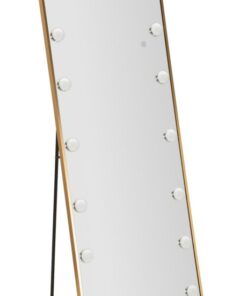 SPECCHIO DA TERRA LED HOLLYWOOD RETT. CM 50X6-45X160 (LUCE CON 3 TEMPERATURE DI COLORE)