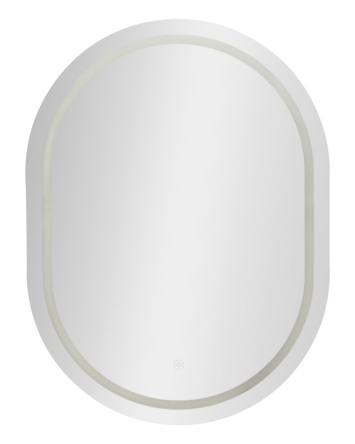 SPECCHIO DA MURO LED SIMPLE OVALE CM 60X3,5X80 (LUCE CON 3 TEMPERATURE DI COLORE)