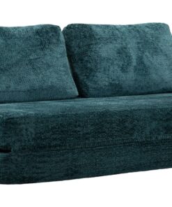 DIVANO/LETTO FASTER PETROLIO CM 150X100X80 (COMPRESSO-MISURA LETTO CM213X150X18)