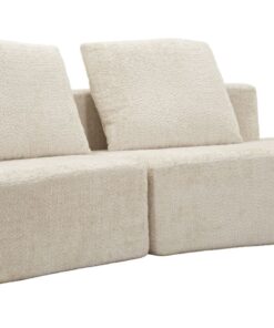 DIVANO ISLAND BIANCO CM 238X92X78 (COMPRESSO)