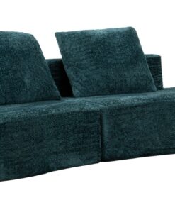 DIVANO ISLAND PETROLIO CM 238X92X78 (COMPRESSO)