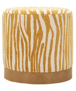 PUFF SAVANA SENAPE CM  40X40