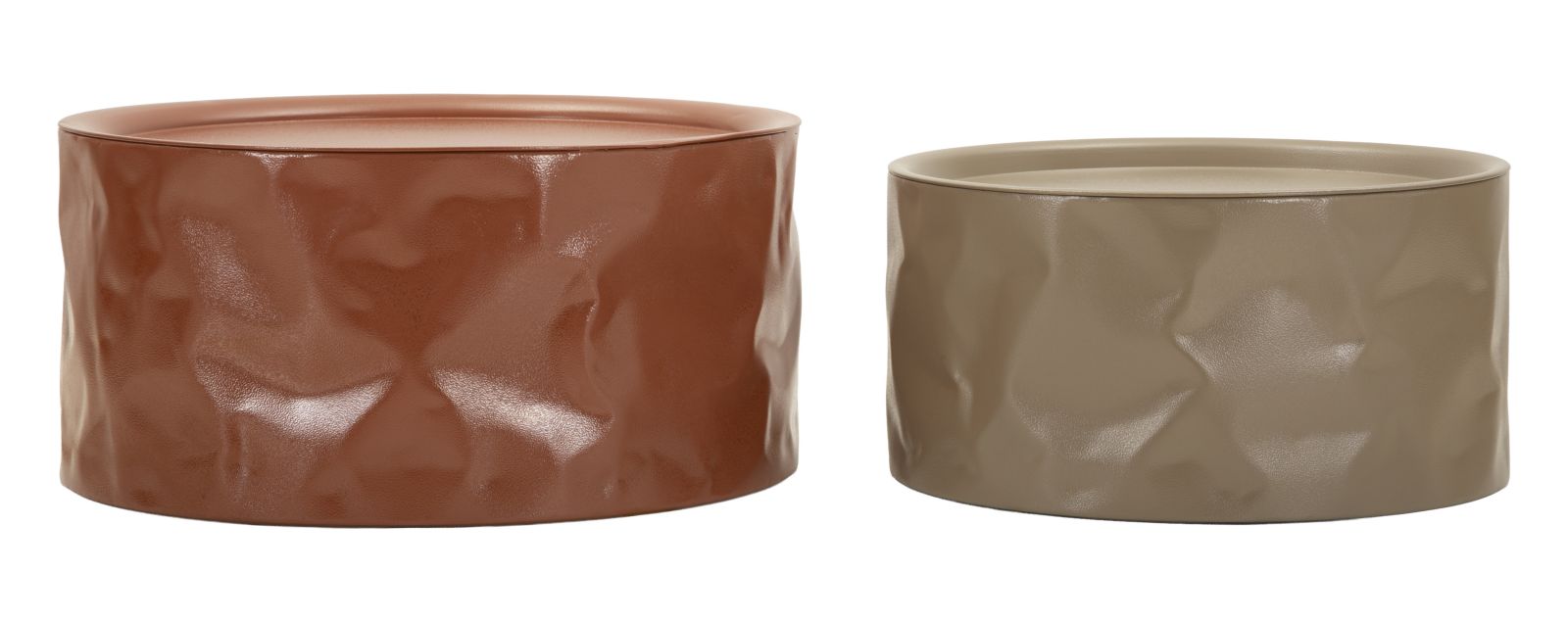 TAVOLINI DA CAFFE' NORIMBERGA COPPIA CM 62X30-51X26