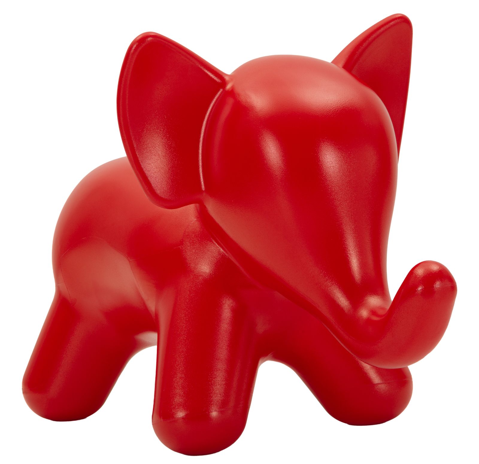 SGABELLO ELEPHANT ROSSO CM 86X46X56