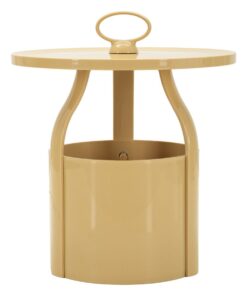 TAVOLINETTO P/GIORNALI IRIS CREMA CM  44X43