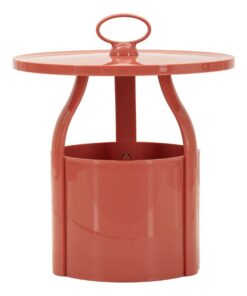 TAVOLINETTO P/GIORNALI IRIS ROSSO CM  44X43