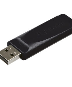 VERBATIM PENDRIVE 64GB SLIDER USB 2.0 NERO 98698