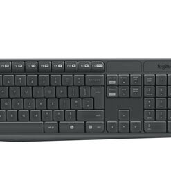 LOGITECH KIT TASTIERA+MOUSE WIRELESS USB NERO MK235 920-007913