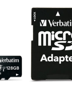 VERBATIM MICRO SD 128GB CON ADATTATORE 44085 CL10