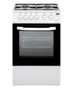 BEKO CUCINA A GAS 4 BRUCIATORI FORNO ELETT.54LT 50x50 BIANCO CSS42014FW