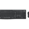 LOGITECH KIT TASTIERA+MOUSE WIRELESS USB GRAPHITE MK295 920-009797