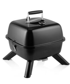 PRINCESS BARBECUE IBRIDO PORTATILE ELETTRICO/CARBONE 2000W NERO