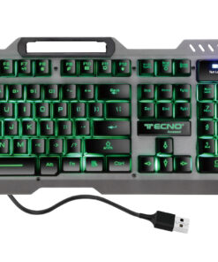 TECNO KIT TASTIERA+MOUSE GAMINGCON FILO LED RGB USB TC-BG2006
