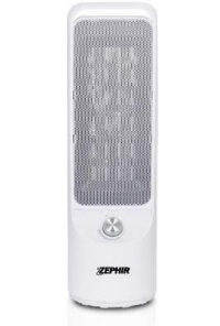 ZEPHIR STUFA A TORRETTA OSCILLANTE CERAMICA 1000/2000W BIANCO TW6000C