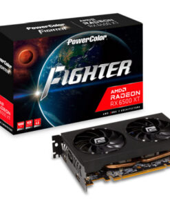 POWER COLOR VGA RX6500 XT FIGHTER 4GB HDMI/DP GDDR6 4GBD6-DH/OC
