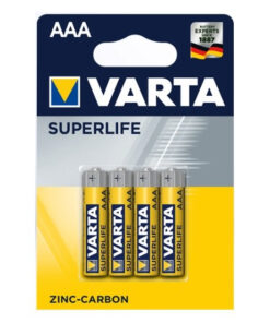 VARTA PILE MINISTILO AAA SUPER HEAVY DUTY ZINCO 4PZ