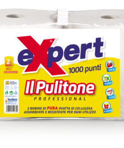 CORONA ROTOLONI CARTA 1000 PUNTI IL PULITONE COPPIA 2 BOBINE