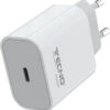 TECNO ALIMENTATORE CARICA RAPIDA TYPE C 20W 3A BIANCO TC-882