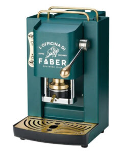 FABER MACCHINA DA CAFFE' A CIALDE PRO DELUXE BRITISH GREEN