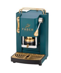 FABER MACCHINA DA CAFFE' A CIALDE PRO MINI DELUXE BRITISH GREEN