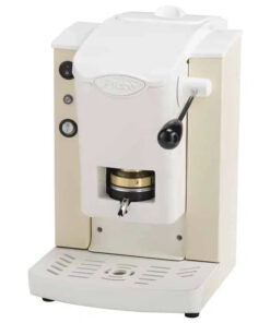 FABER MACCHINA DA CAFFE' A CIALDE SLOT BASIC OTTONE SABBIA/BIANCO