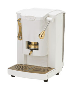 FABER MACCHINA DA CAFFE' A CIALDE PICCOLA SLOT BRASS EDIT. TOTAL WHITE