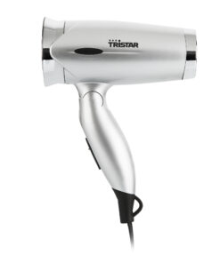 TRISTAR ASCIUGACAPELLI DA VIAGGIO 1200W SILVER HD-2333