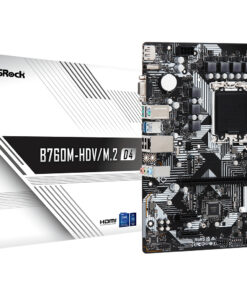 ASROCK MB 1700 12/13¶øGEN. B760M-HDV/M.2 2xDDR5 4xSATA M.2 VGA/HDMI/DP