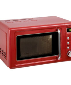 INNOLIVING FORNO MICROONDE VINTAGE GRILL 20LT 800+700W ROSSO INN-861R