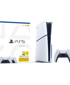 SONY PS5 CONSOLE SLIM 1TB BIANCA CON LETTORE + 2 CONTROLLER WHITE IT