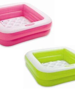 INTEX PISCINA BABY GONFIABILE QUADRATA 86x86x25CM COL.ASSORTITI 57100