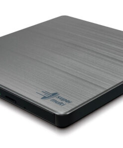 LG/HITACHI MASTERIZZATORE DVD ESTERNO GP60NS60 SLIM USB2.0 SILVER