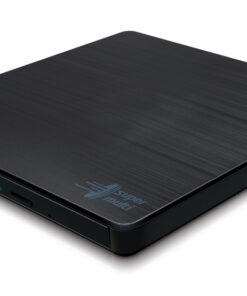 LG/HITACHI MASTERIZZATORE DVD ESTERNO GP60NB60 SLIM USB2.0 BLACK