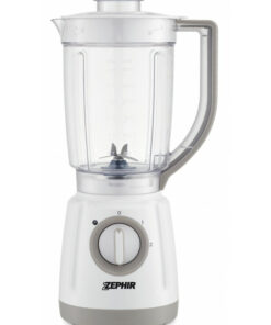 ZEPHIR FRULLATORE 1,5LT LAMA ACCIAIO 2VEL. 800W BIANCO ZHC495