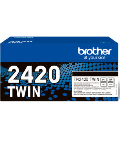 BROTHER TONER ORIGINALE TN-2420TWIN 3K NERO CONFEZIONE 2 PEZZI