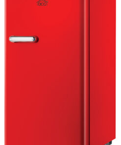 DCG FRIGO MONOPORTA LINEA RETRO' 100LT E ROSSO MF100R