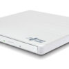 LG/HITACHI MASTERIZZATORE DVD ESTERNO GP60NW60 SLIM USB2.0 WHITE